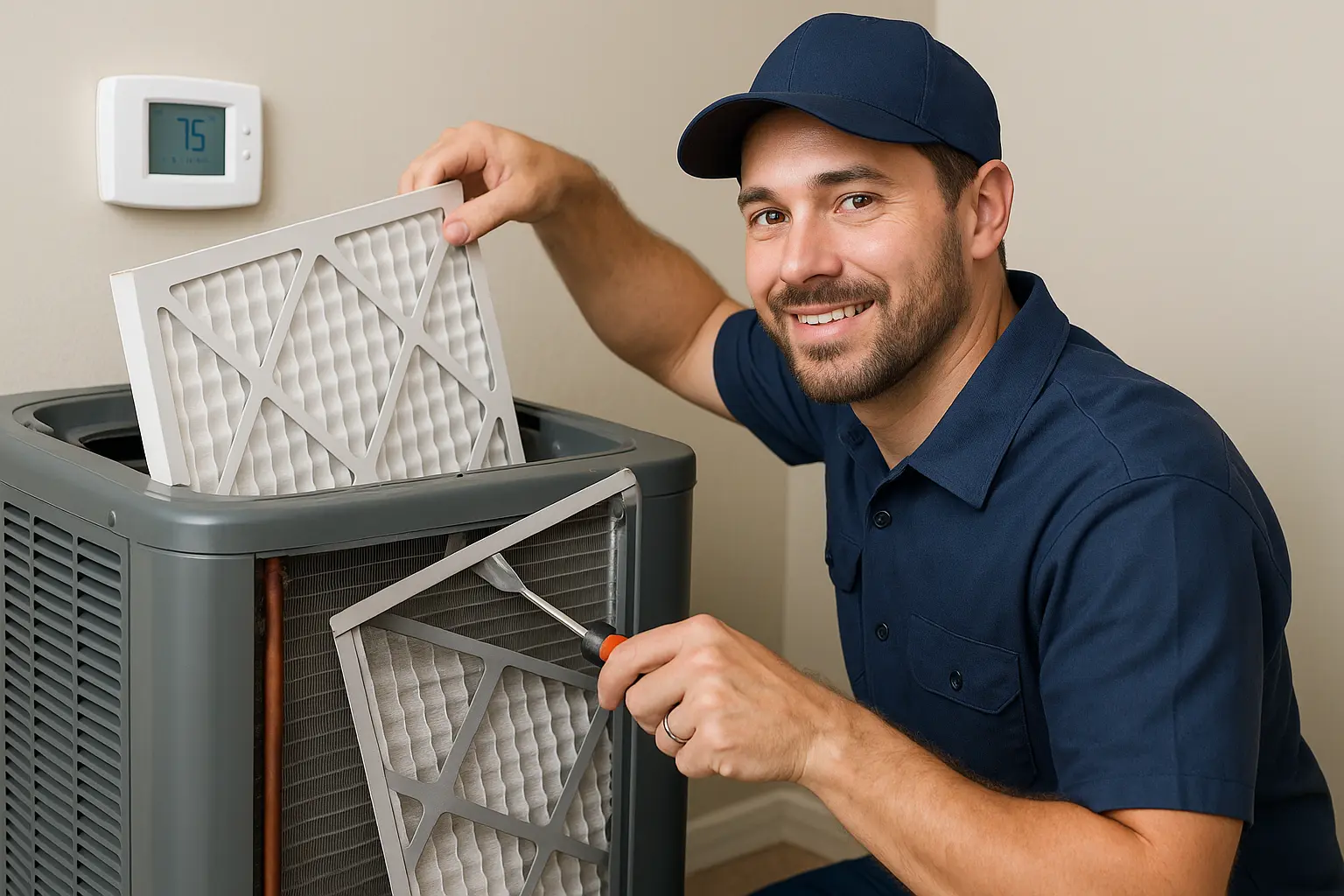 Summer HVAC Maintenance: Filter Change, Coil Cleaning, Thermostat